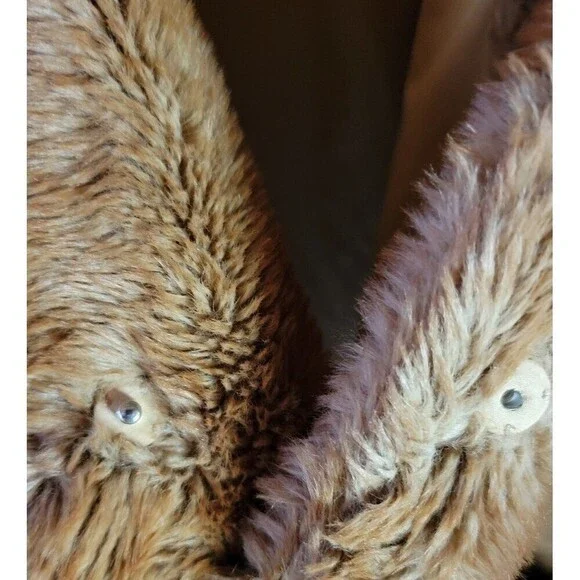 B Collection by Bobeau Twiggy Faux Fur Jacket Mob Wife - Picture 7 of 9